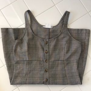 Glen Plaid Dress